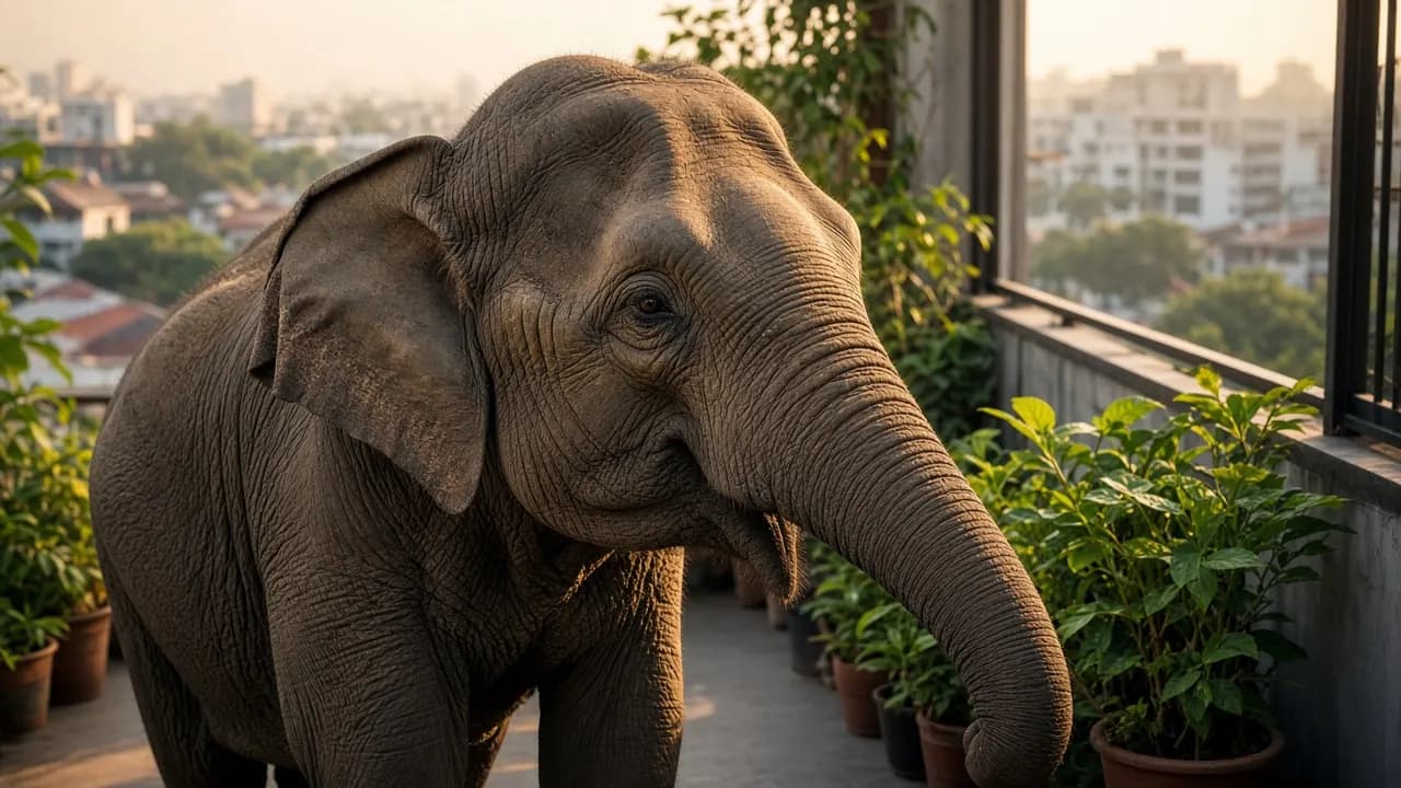 A animal at home in Berlin